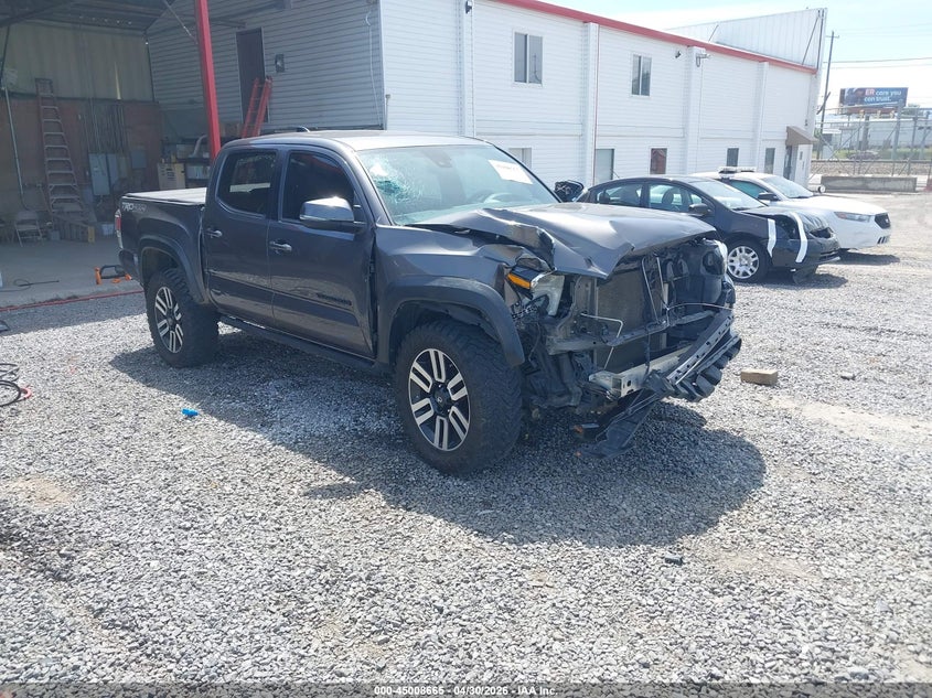 2021 Toyota Tacoma VIN 5TFCZ5AN8MX250657 IAAI salvage auction — FRONT & REAR, Salvage (Georgia), sold $12,000 on 2026-07-31 (photo 1)