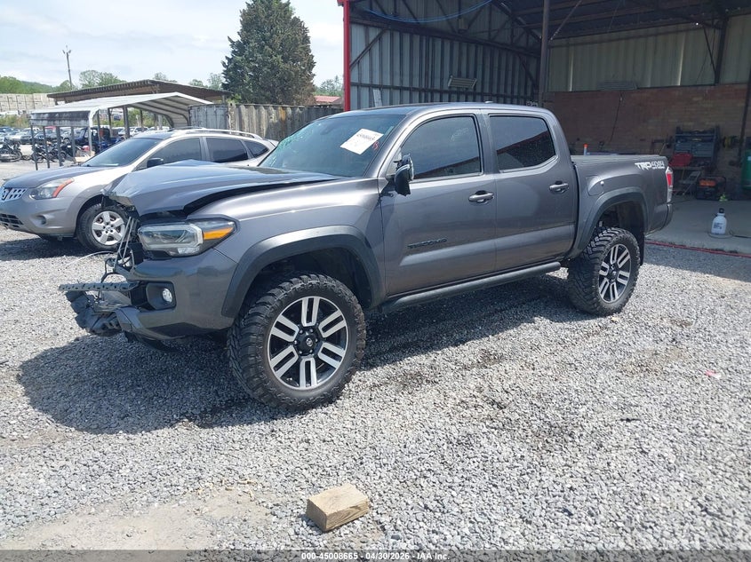 2021 Toyota Tacoma VIN 5TFCZ5AN8MX250657 IAAI salvage auction — FRONT & REAR, Salvage (Georgia), sold $12,000 on 2026-07-31 (photo 2)
