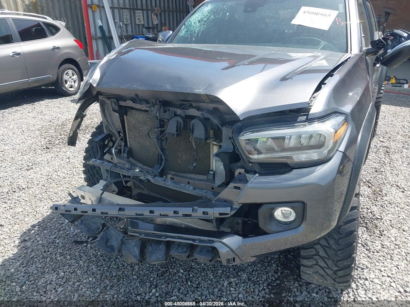 2021 Toyota Tacoma VIN 5TFCZ5AN8MX250657 IAAI salvage auction — FRONT & REAR, Salvage (Georgia), sold $12,000 on 2026-07-31 (photo 6)