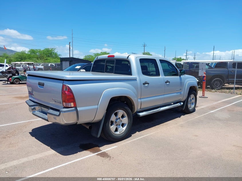 2006 Toyota Tacoma VIN 5TEJU62N66Z308531 IAAI salvage auction — LEFT REAR, Salvage (Hawaii), sold $1,550 on 2026-07-28 (photo 4)