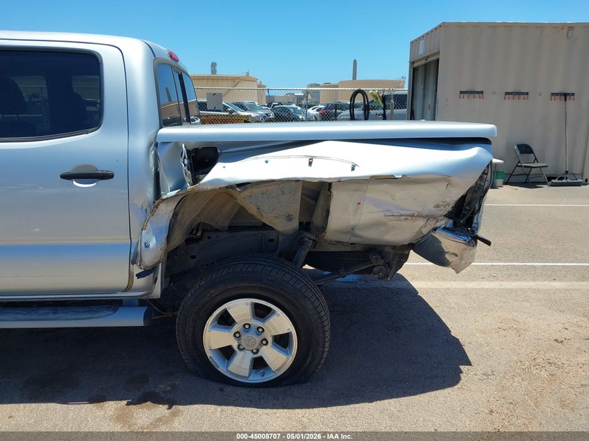 2006 Toyota Tacoma VIN 5TEJU62N66Z308531 IAAI salvage auction — LEFT REAR, Salvage (Hawaii), sold $1,550 on 2026-07-28 (photo 6)