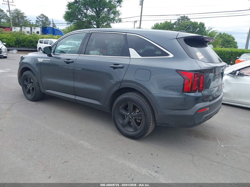 2021 Kia Sorento VIN 5XYRG4LC8MG022327 IAAI salvage auction — FRONT END, Wait Title, sold $5,350 on 2026-07-13 (photo 3)