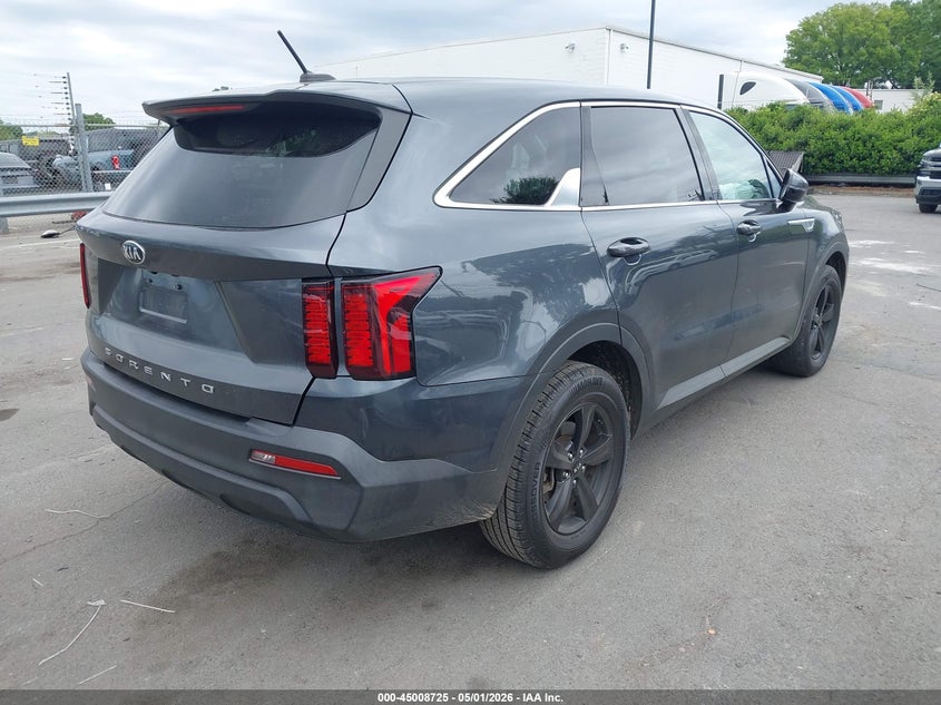 2021 Kia Sorento VIN 5XYRG4LC8MG022327 IAAI salvage auction — FRONT END, Wait Title, sold $5,350 on 2026-07-13 (photo 4)