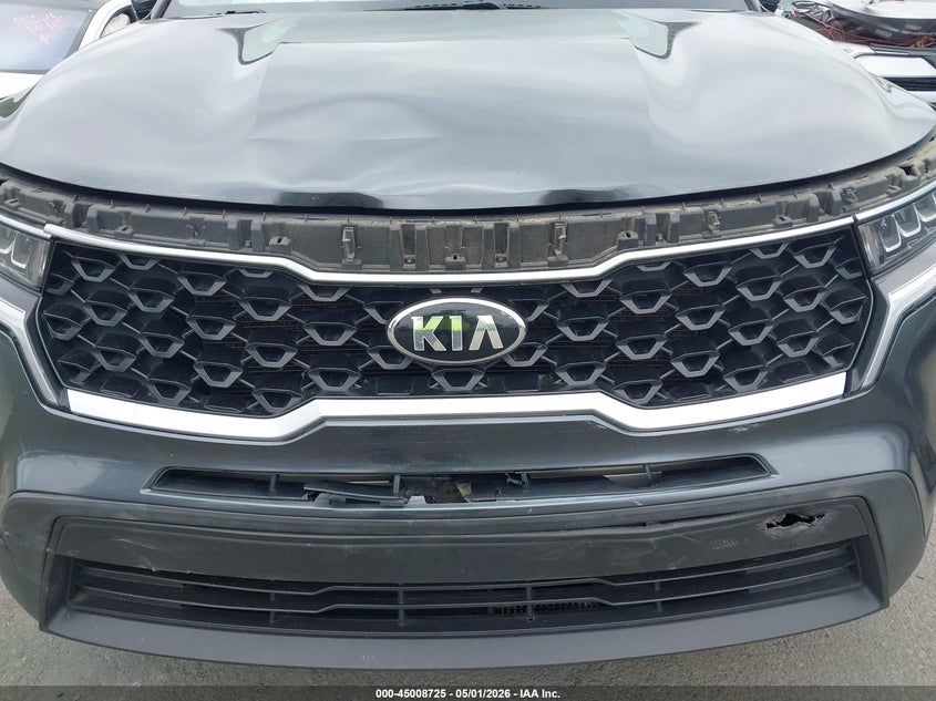 2021 Kia Sorento VIN 5XYRG4LC8MG022327 IAAI salvage auction — FRONT END, Wait Title, sold $5,350 on 2026-07-13 (photo 6)