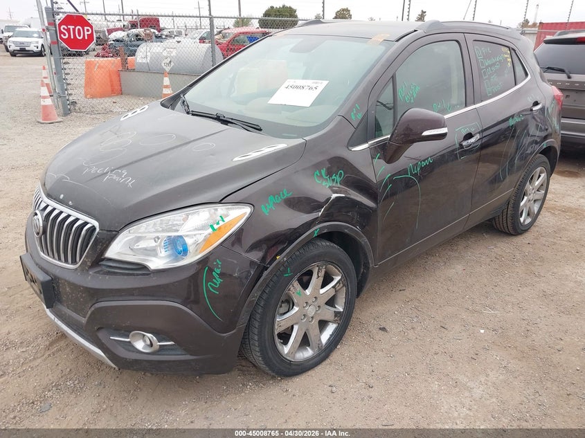 2016 Buick Encore VIN KL4CJCSB1GB621864 IAAI salvage auction — SIDE, Original (Texas), sold $1,300 on 2026-07-21 (photo 6)