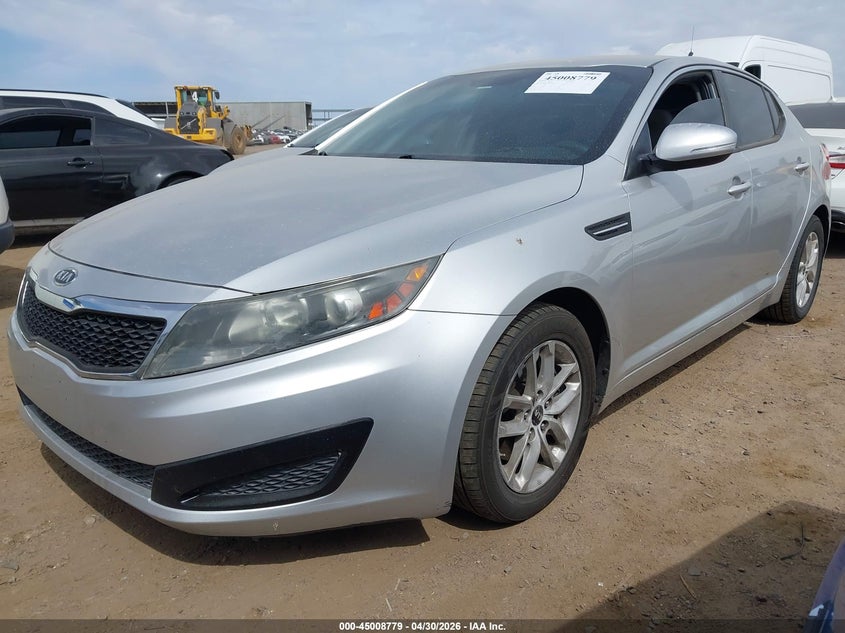 2011 Kia Optima VIN KNAGM4A76B5165172 IAAI salvage auction — NORMAL WEAR, Salvage (Texas), sold $1,350 on 2026-07-07 (photo 2)