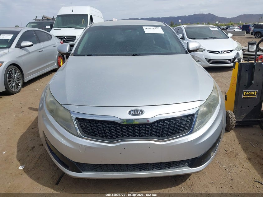 2011 Kia Optima VIN KNAGM4A76B5165172 IAAI salvage auction — NORMAL WEAR, Salvage (Texas), sold $1,350 on 2026-07-07 (photo 6)
