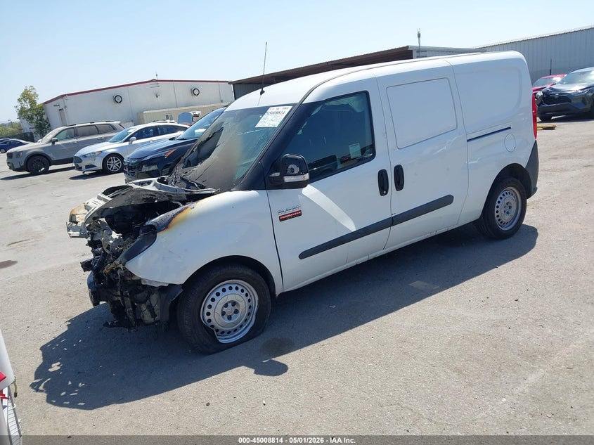 2021 Ram Promaster city VIN ZFBHRFAB9M6V29366 IAAI salvage auction — ENGINE BURN, Wait Title, sold $425 on 2026-07-29 (photo 2)