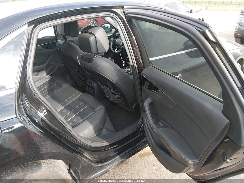 2021 Audi A4 VIN WAUBBAF4XMN009023 IAAI salvage auction — FRONT END, Original (Texas), sold $7,200 on 2026-07-28 (photo 8)