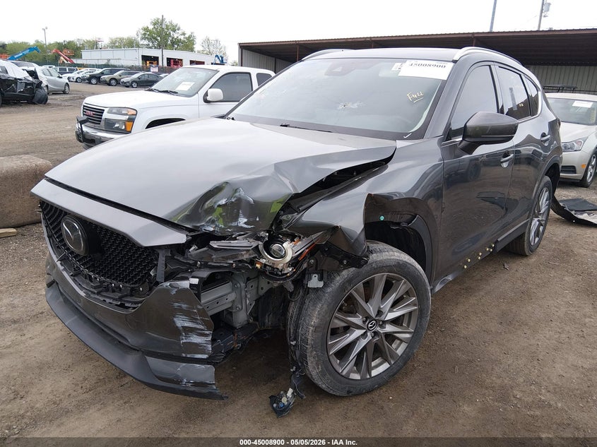 2021 Mazda Cx-5 VIN JM3KFBDMXM0412519 IAAI salvage auction — LEFT FRONT, Clear (Colorado), sold $6,025 on 2026-07-08 (photo 2)
