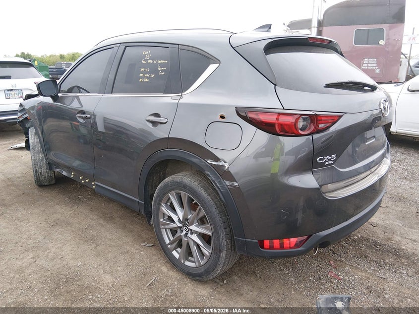 2021 Mazda Cx-5 VIN JM3KFBDMXM0412519 IAAI salvage auction — LEFT FRONT, Clear (Colorado), sold $6,025 on 2026-07-08 (photo 3)