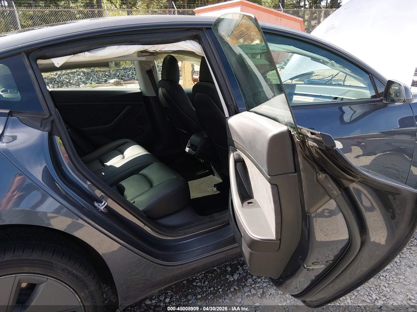 2023 Tesla Model 3 VIN 5YJ3E1EA5PF411377 IAAI salvage auction — LEFT FRONT, Bill Of Sale (Washington), sold $5,800 on 2026-07-29 (photo 8)