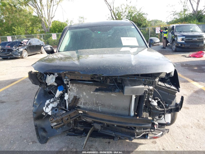 2025 Kia Telluride VIN 5XYP34GC5SG603150 IAAI salvage auction — FRONT END, Certificate Of Destruction (Florida), sold $9,200 on 2026-07-06 (photo 6)
