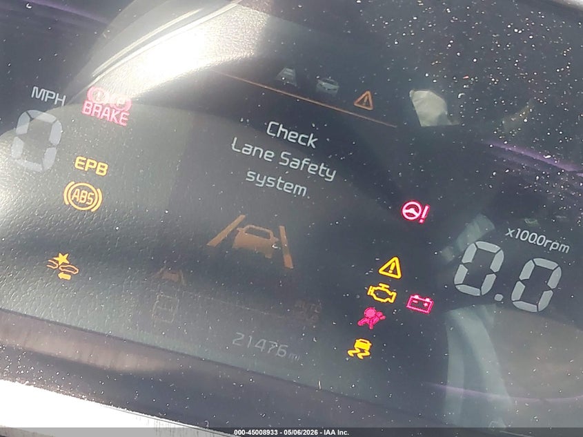 2025 Kia Telluride VIN 5XYP34GC5SG603150 IAAI salvage auction — FRONT END, Certificate Of Destruction (Florida), sold $9,200 on 2026-07-06 (photo 7)