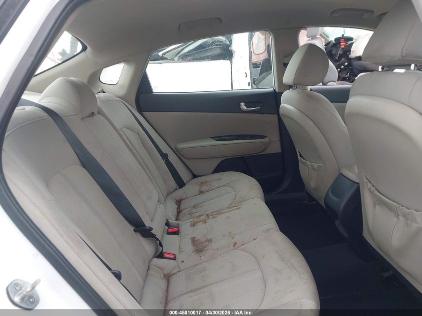 2016 Kia Optima VIN 5XXGT4L36GG081310 IAAI salvage auction — REAR END, Salvage (North Carolina), sold $1,150 on 2026-07-15 (photo 8)