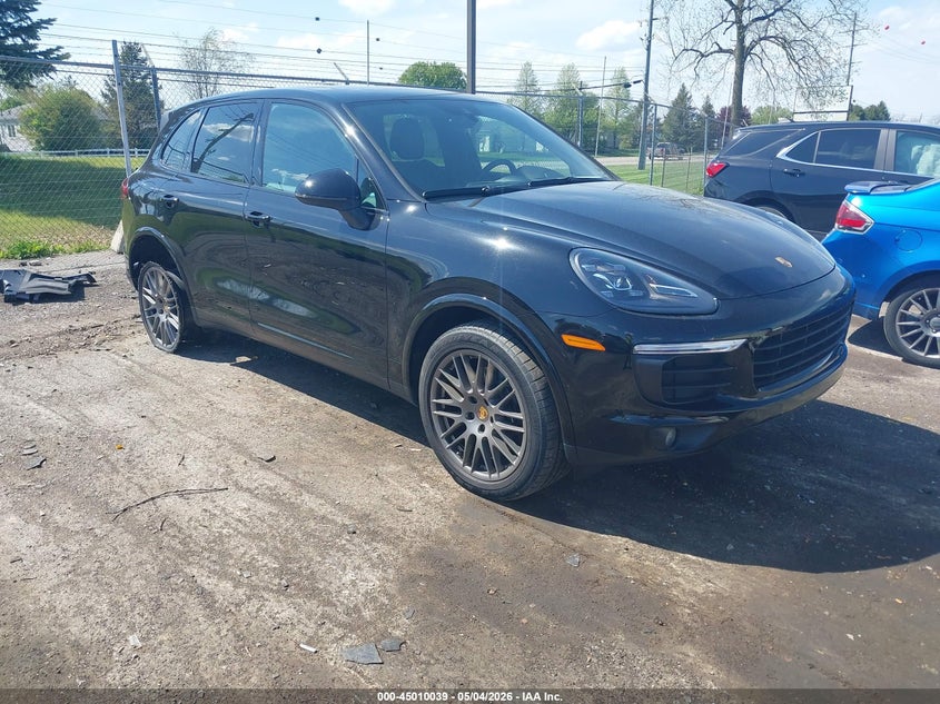 2017 Porsche Cayenne VIN WP1AA2A20HKA81576 IAAI salvage auction — REAR END, Clear (Michigan), sold $12,000 on 2026-07-09 (photo 1)