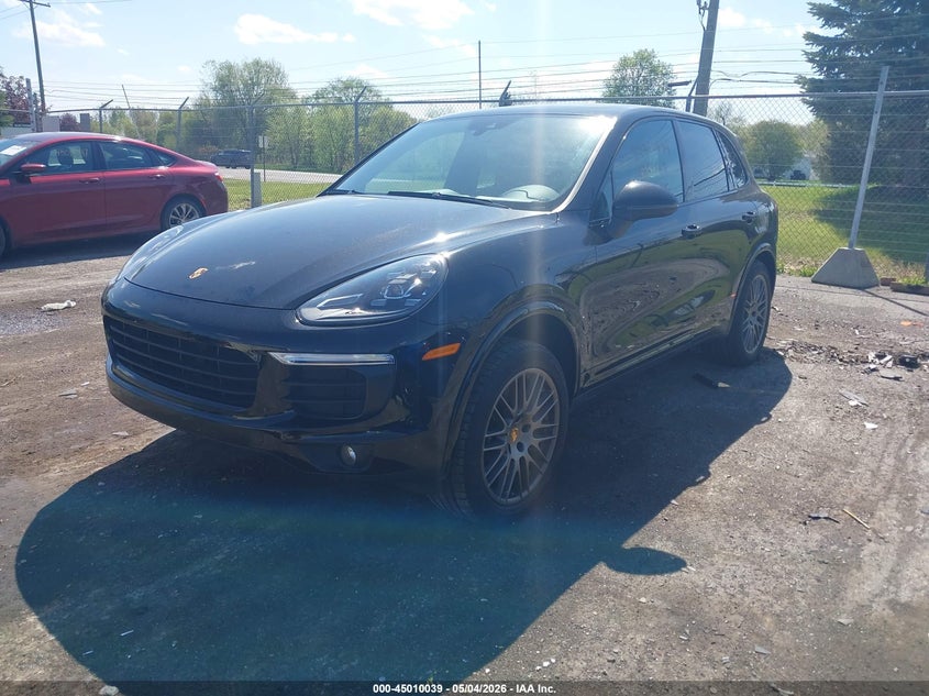 2017 Porsche Cayenne VIN WP1AA2A20HKA81576 IAAI salvage auction — REAR END, Clear (Michigan), sold $12,000 on 2026-07-09 (photo 2)