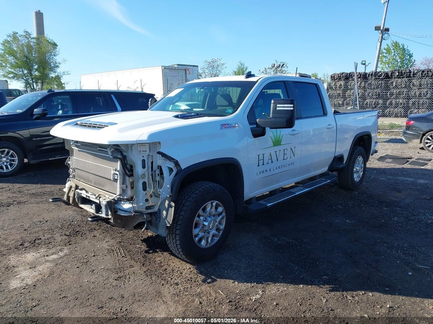 2023 Chevrolet Silverado VIN 1GC1YNEY1PF246183 IAAI salvage auction — FRONT END, Wait Title, sold $8,300 on 2026-07-31 (photo 2)