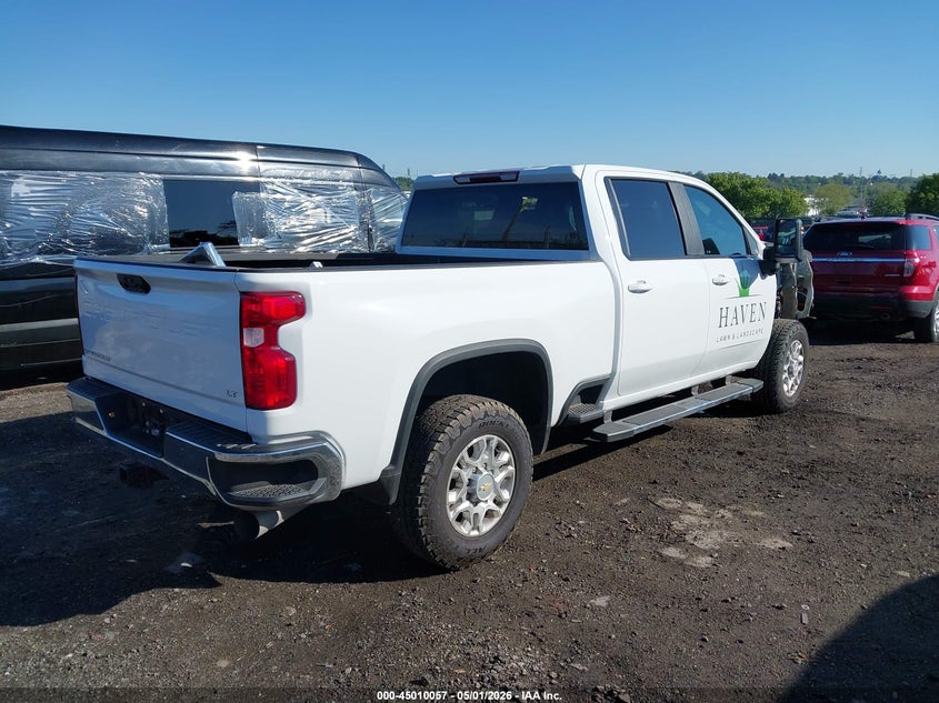 2023 Chevrolet Silverado VIN 1GC1YNEY1PF246183 IAAI salvage auction — FRONT END, Wait Title, sold $8,300 on 2026-07-31 (photo 4)