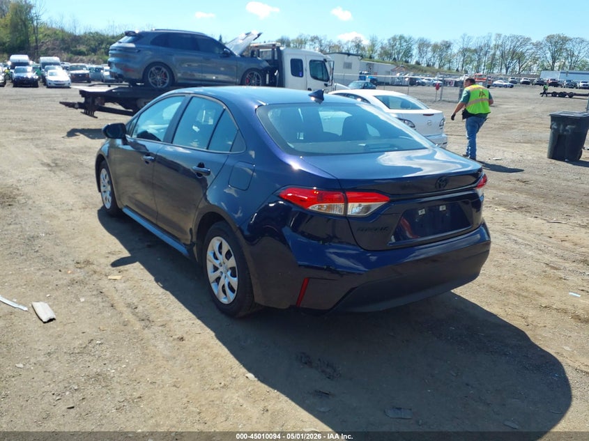 2026 Toyota Corolla VIN 5YFB4MDE0TP386116 IAAI salvage auction — RIGHT FRONT, Wait Title, sold $7,500 on 2026-07-23 (photo 3)