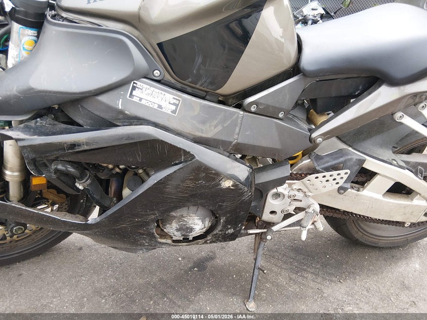 2003 Honda Cbr VIN JH2SC50063M104137 IAAI salvage auction — SIDE, Salvage (South Carolina), sold $50 on 2026-07-28 (photo 9)