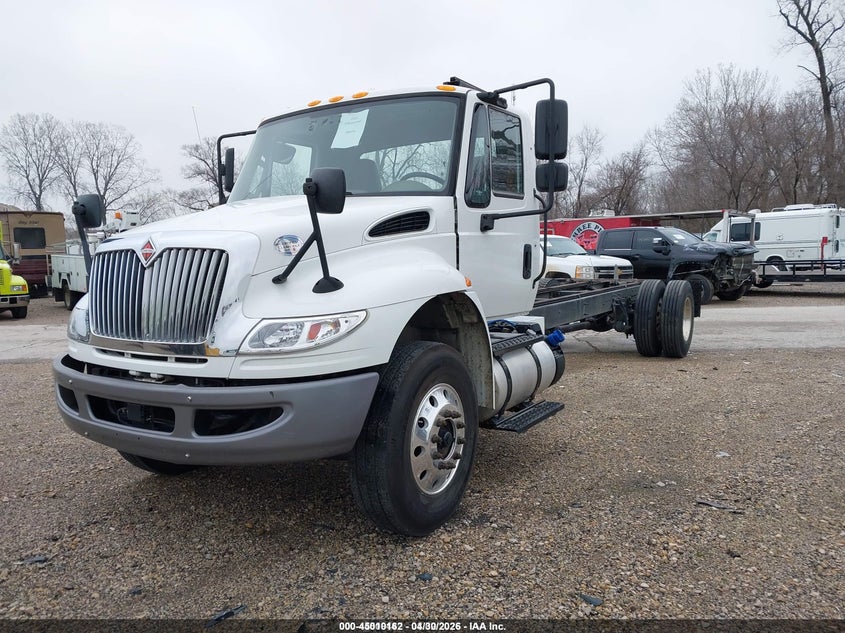 2019 International Durastar 4300 VIN 1HTMMMMN4KH199774 IAAI salvage auction — FRONT END, Clear (Indiana), sold $3,300 on 2026-07-22 (photo 2)