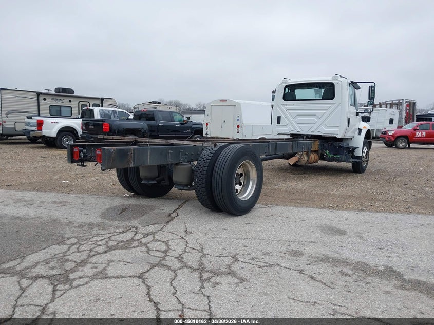 2019 International Durastar 4300 VIN 1HTMMMMN4KH199774 IAAI salvage auction — FRONT END, Clear (Indiana), sold $3,300 on 2026-07-22 (photo 4)