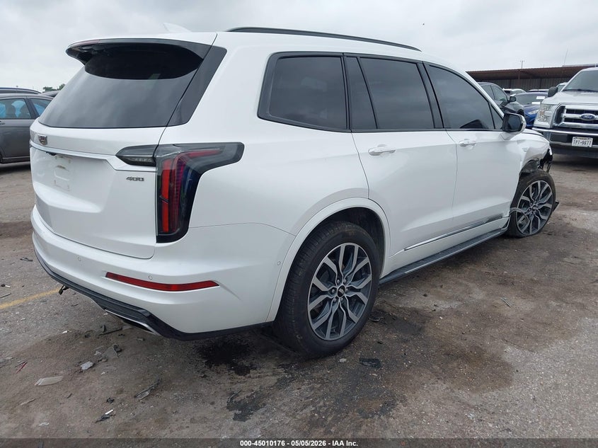 2021 Cadillac Xt6 VIN 1GYKPGRSXMZ204494 IAAI salvage auction — RIGHT FRONT, Original (Texas), sold $8,200 on 2026-07-22 (photo 4)