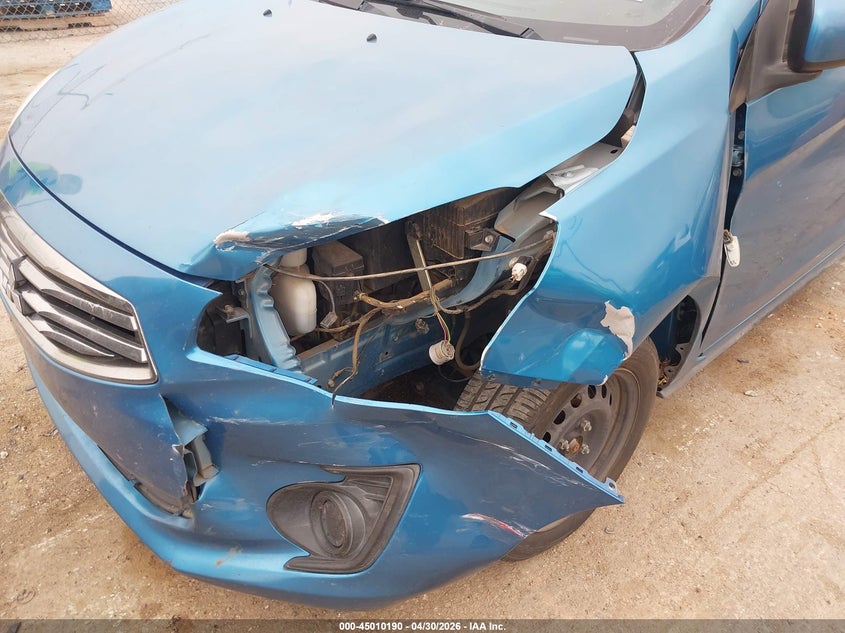 2019 Mitsubishi Mirage VIN ML32F3FJ0KHF04793 IAAI salvage auction — LEFT FRONT, Rebuildable (Florida), sold $1,600 on 2026-07-28 (photo 6)