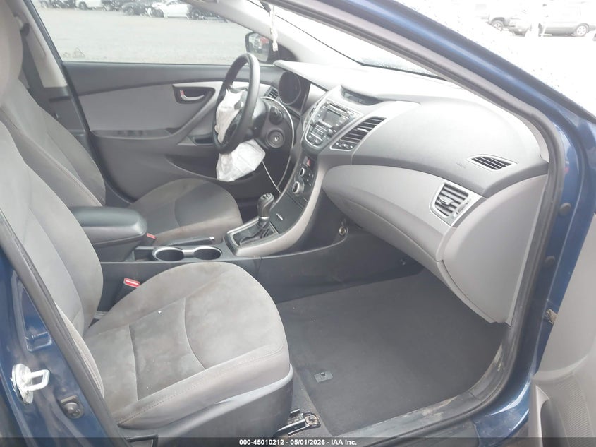 2016 Hyundai Elantra VIN 5NPDH4AE0GH737188 IAAI salvage auction — FRONT END, Salvage (Georgia), sold $725 on 2026-07-06 (photo 5)