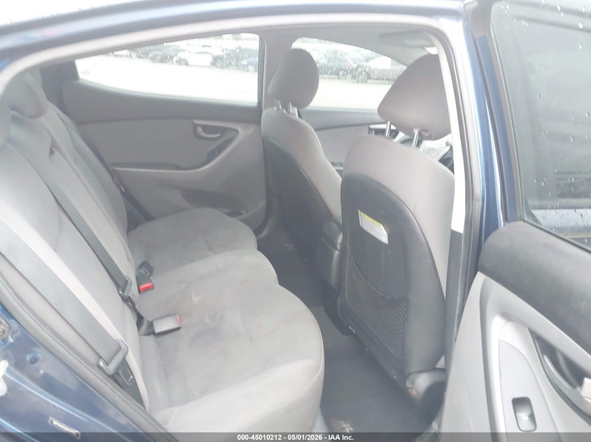 2016 Hyundai Elantra VIN 5NPDH4AE0GH737188 IAAI salvage auction — FRONT END, Salvage (Georgia), sold $725 on 2026-07-06 (photo 8)