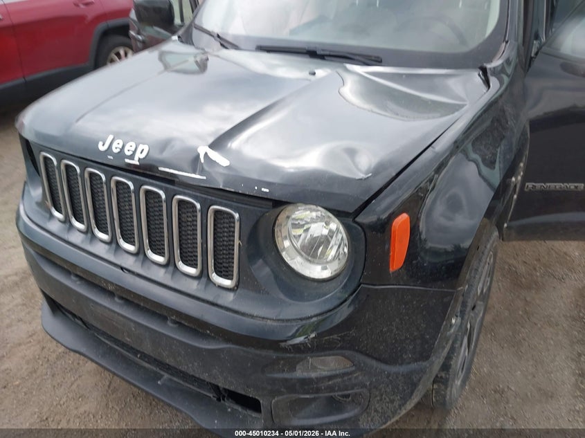 2017 Jeep Renegade VIN ZACCJBBBXHPG09753 IAAI salvage auction — FRONT END, Salvage (Illinois), sold $1,000 on 2026-07-27 (photo 6)