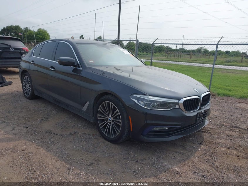 2017 BMW 5er VIN WBAJA5C37HG456372 IAAI salvage auction — REAR END, Original (Texas), sold $6,400 on 2026-07-28 (photo 1)