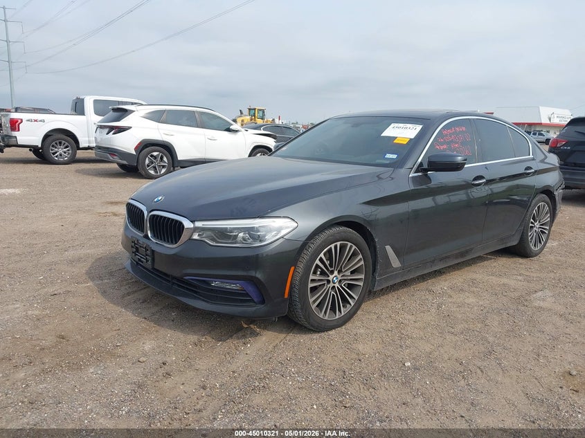 2017 BMW 5er VIN WBAJA5C37HG456372 IAAI salvage auction — REAR END, Original (Texas), sold $6,400 on 2026-07-28 (photo 2)