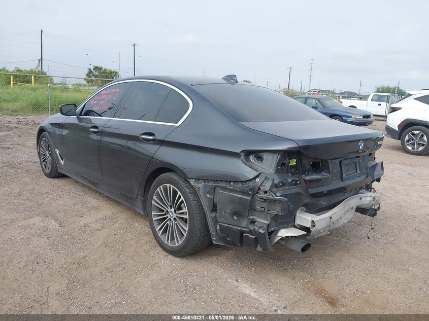 2017 BMW 5er VIN WBAJA5C37HG456372 IAAI salvage auction — REAR END, Original (Texas), sold $6,400 on 2026-07-28 (photo 3)