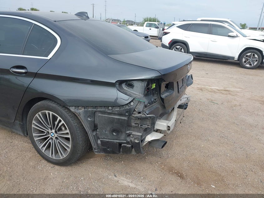 2017 BMW 5er VIN WBAJA5C37HG456372 IAAI salvage auction — REAR END, Original (Texas), sold $6,400 on 2026-07-28 (photo 6)