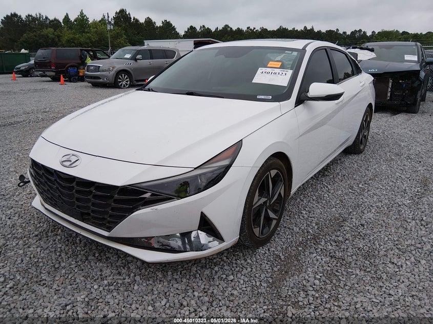 2023 Hyundai Elantra VIN KMHLN4AJ5PU062912 IAAI salvage auction — REAR END, Salvage (Alabama), sold $4,900 on 2026-07-16 (photo 2)