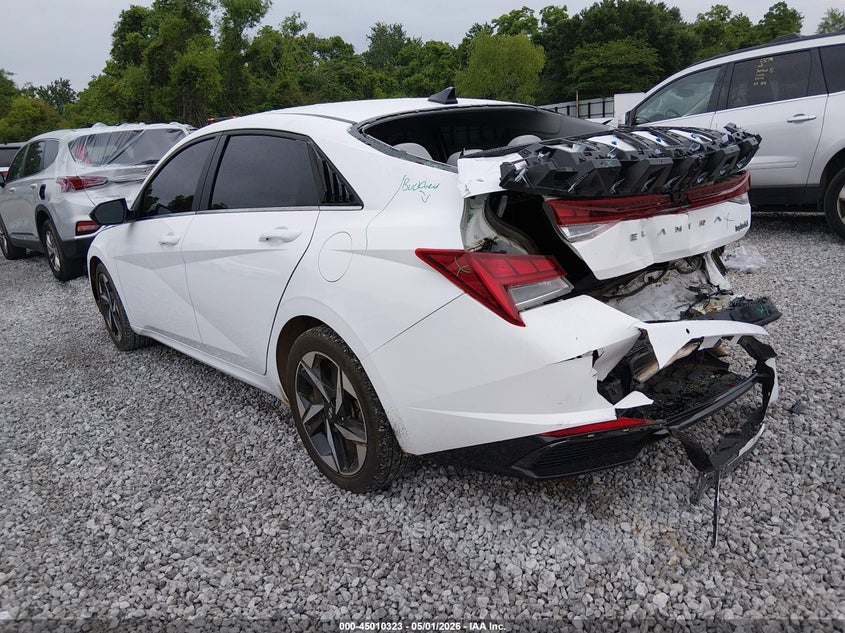 2023 Hyundai Elantra VIN KMHLN4AJ5PU062912 IAAI salvage auction — REAR END, Salvage (Alabama), sold $4,900 on 2026-07-16 (photo 3)
