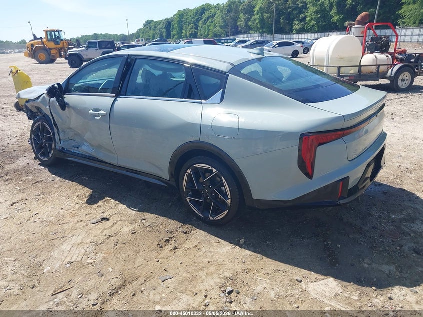 2025 Kia K4 VIN 3KPFW4DE6SE098497 IAAI salvage auction — LEFT FRONT, Salvage (Georgia), sold $7,500 on 2026-07-12 (photo 3)