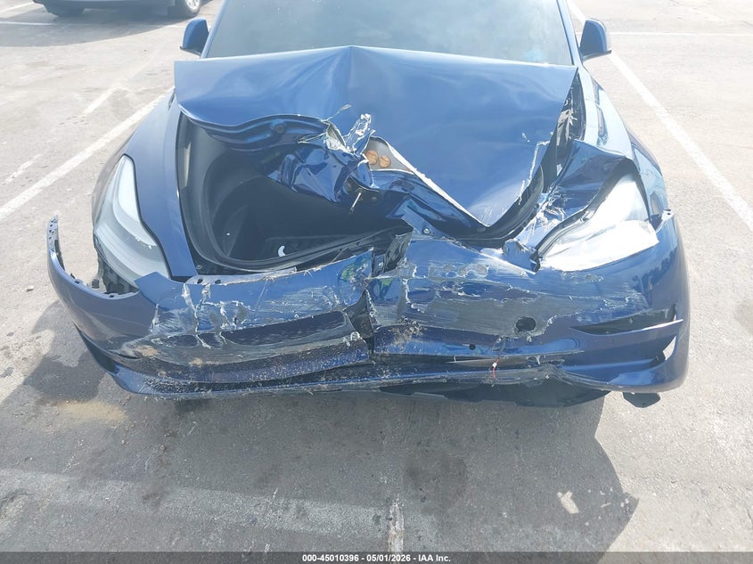 2021 Tesla Model 3 VIN 5YJ3E1EC8MF092540 IAAI salvage auction — FRONT END, Salvage (Tennessee), sold $5,550 on 2026-07-07 (photo 6)