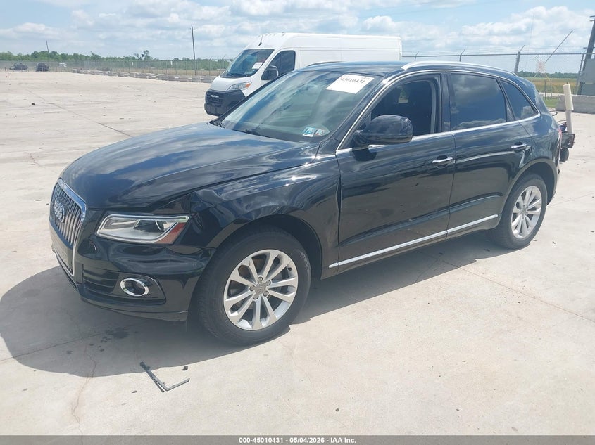 2016 Audi Q5 VIN WA1L2AFP0GA146446 IAAI salvage auction — LEFT SIDE, Salvage (Texas), sold $3,200 on 2026-07-24 (photo 2)