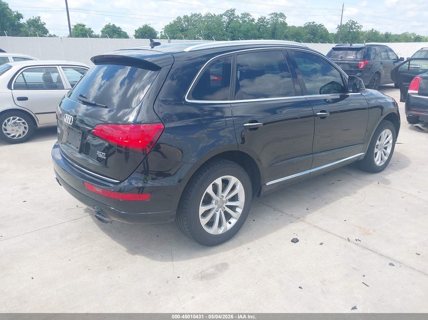 2016 Audi Q5 VIN WA1L2AFP0GA146446 IAAI salvage auction — LEFT SIDE, Salvage (Texas), sold $3,200 on 2026-07-24 (photo 4)