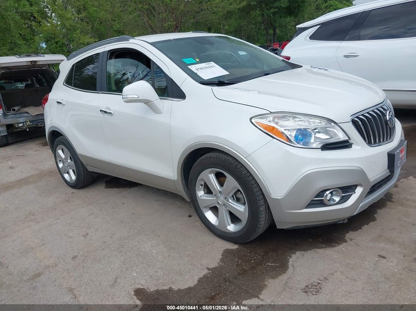 2016 Buick Encore VIN KL4CJCSB9GB546346 IAAI salvage auction — HAIL, Salvage (Kansas), sold $2,000 on 2026-07-29 (photo 1)