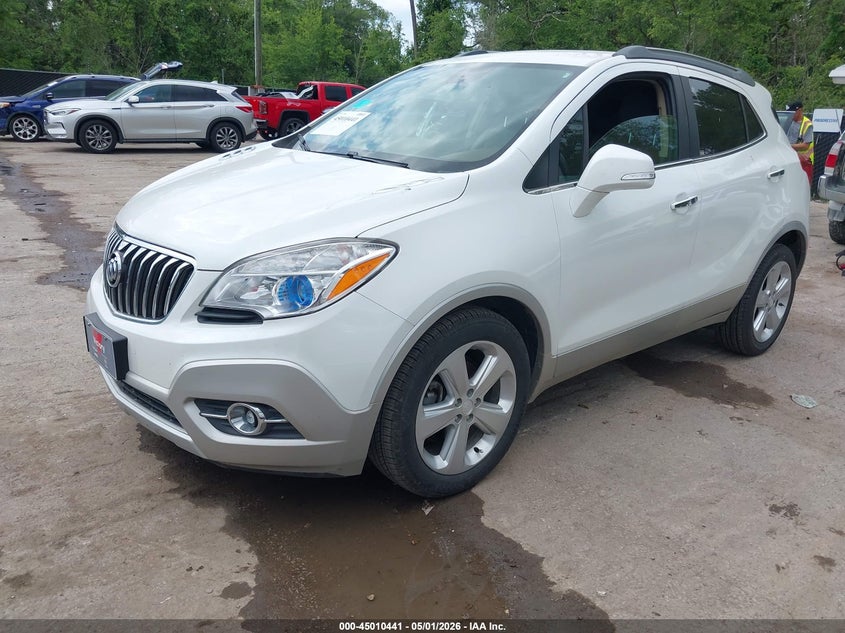 2016 Buick Encore VIN KL4CJCSB9GB546346 IAAI salvage auction — HAIL, Salvage (Kansas), sold $2,000 on 2026-07-29 (photo 2)