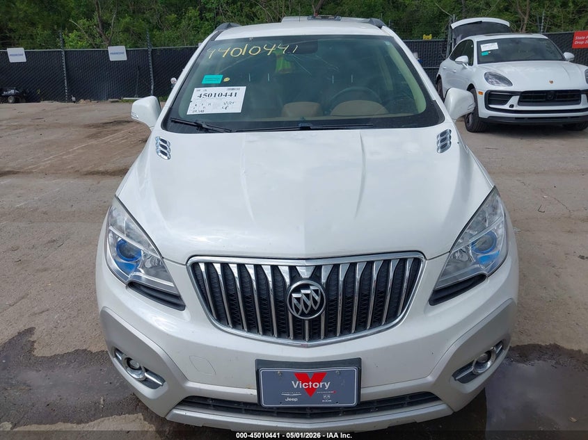 2016 Buick Encore VIN KL4CJCSB9GB546346 IAAI salvage auction — HAIL, Salvage (Kansas), sold $2,000 on 2026-07-29 (photo 6)