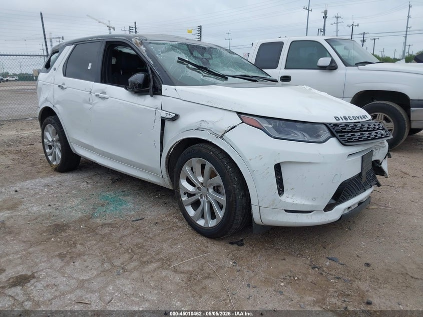 2022 Land rover Discovery sport VIN SALCL2FX9NH908341 IAAI salvage auction — ROLLOVER, Salvage (Texas), sold $3,300 on 2026-07-13 (photo 1)