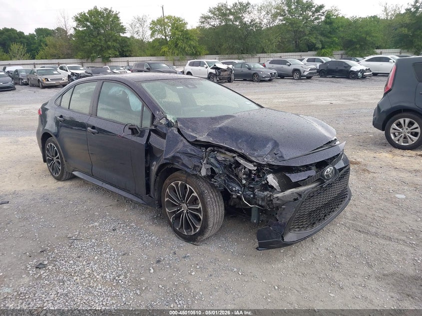 2021 Toyota Corolla VIN JTDEPMAE6MJ157230 IAAI salvage auction — RIGHT FRONT, Original (Texas), sold $3,450 on 2026-07-09 (photo 1)