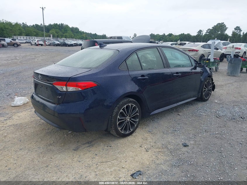 2021 Toyota Corolla VIN JTDEPMAE6MJ157230 IAAI salvage auction — RIGHT FRONT, Original (Texas), sold $3,450 on 2026-07-09 (photo 4)
