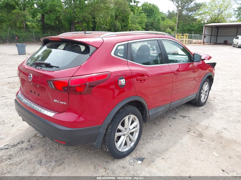 2018 Nissan Rogue VIN JN1BJ1CR5JW252284 IAAI salvage auction — FRONT END, Wait Title, sold $25 on 2026-07-10 (photo 4)