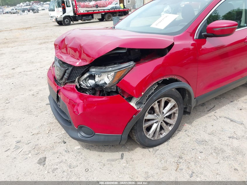 2018 Nissan Rogue VIN JN1BJ1CR5JW252284 IAAI salvage auction — FRONT END, Wait Title, sold $25 on 2026-07-10 (photo 6)